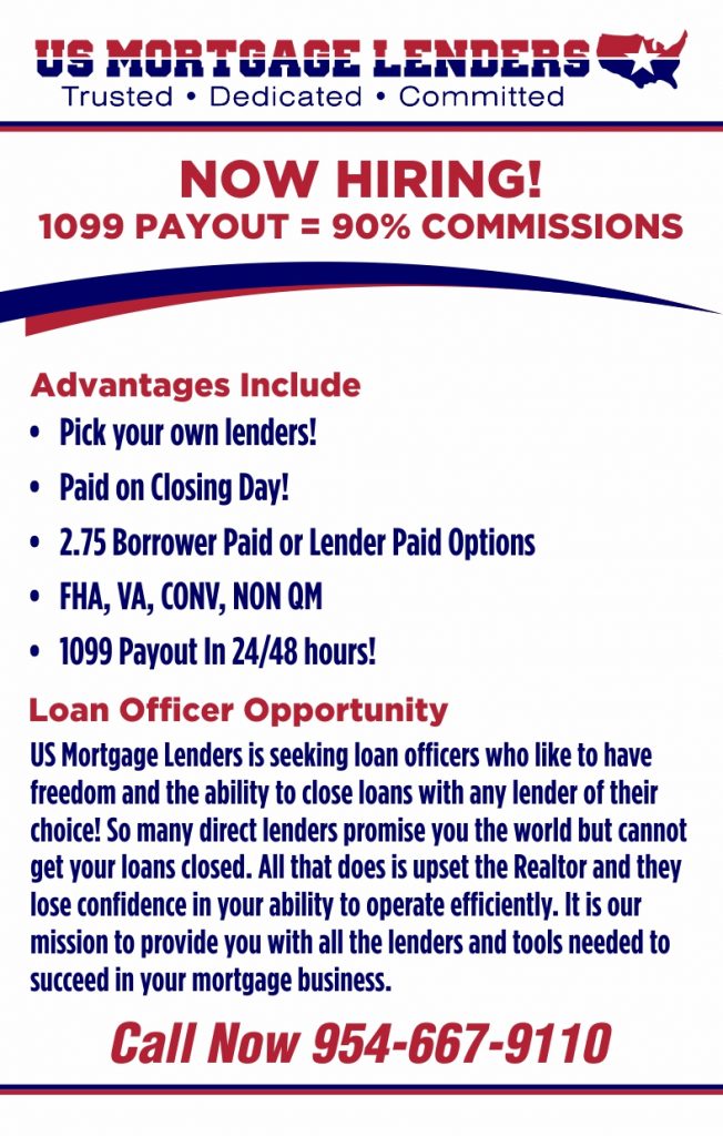 Hiring 1099 Mortgage Loan Originator Jobs